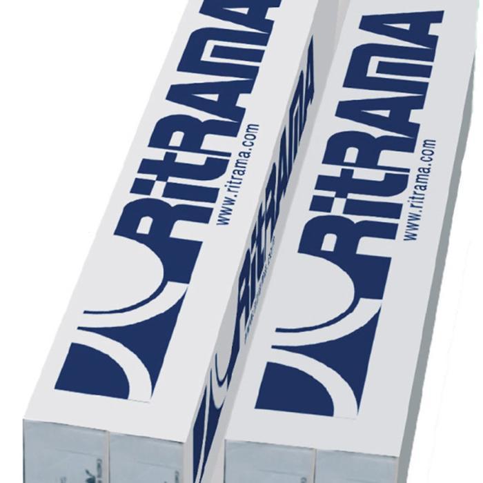 Jual Bahan Stiker Ritrama RI 143 WHITE (GLOSSY) 80 Mic Lebar 155 cm ...