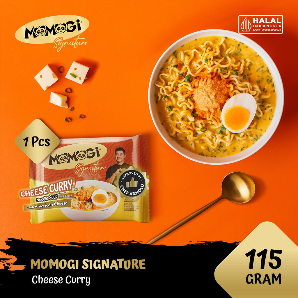 Jual Momogi Signature Instant Noodle - Cheese Curry [1 Pack] | Shopee ...