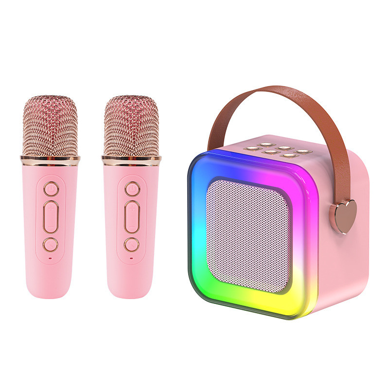 Jual K12 Mini Karaoke Maine Portable Bluetooth Karaoke Speaker with ...