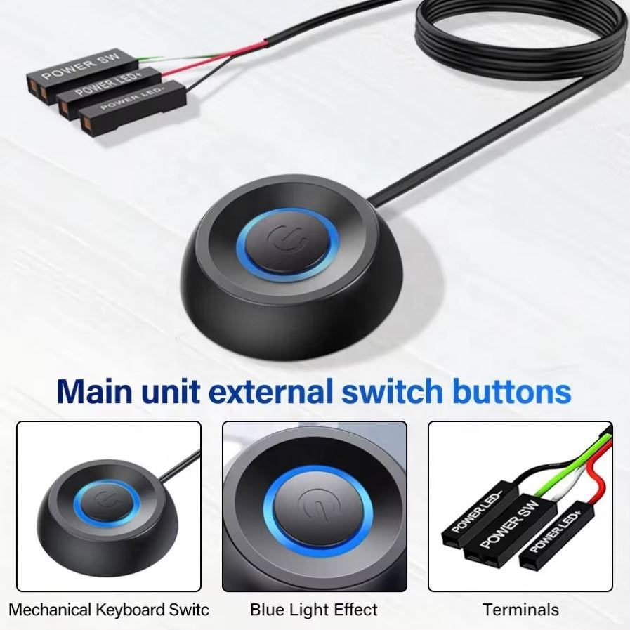 Jual Kabel Extension Extender Power Komputer On Off Eksternal Computer ...