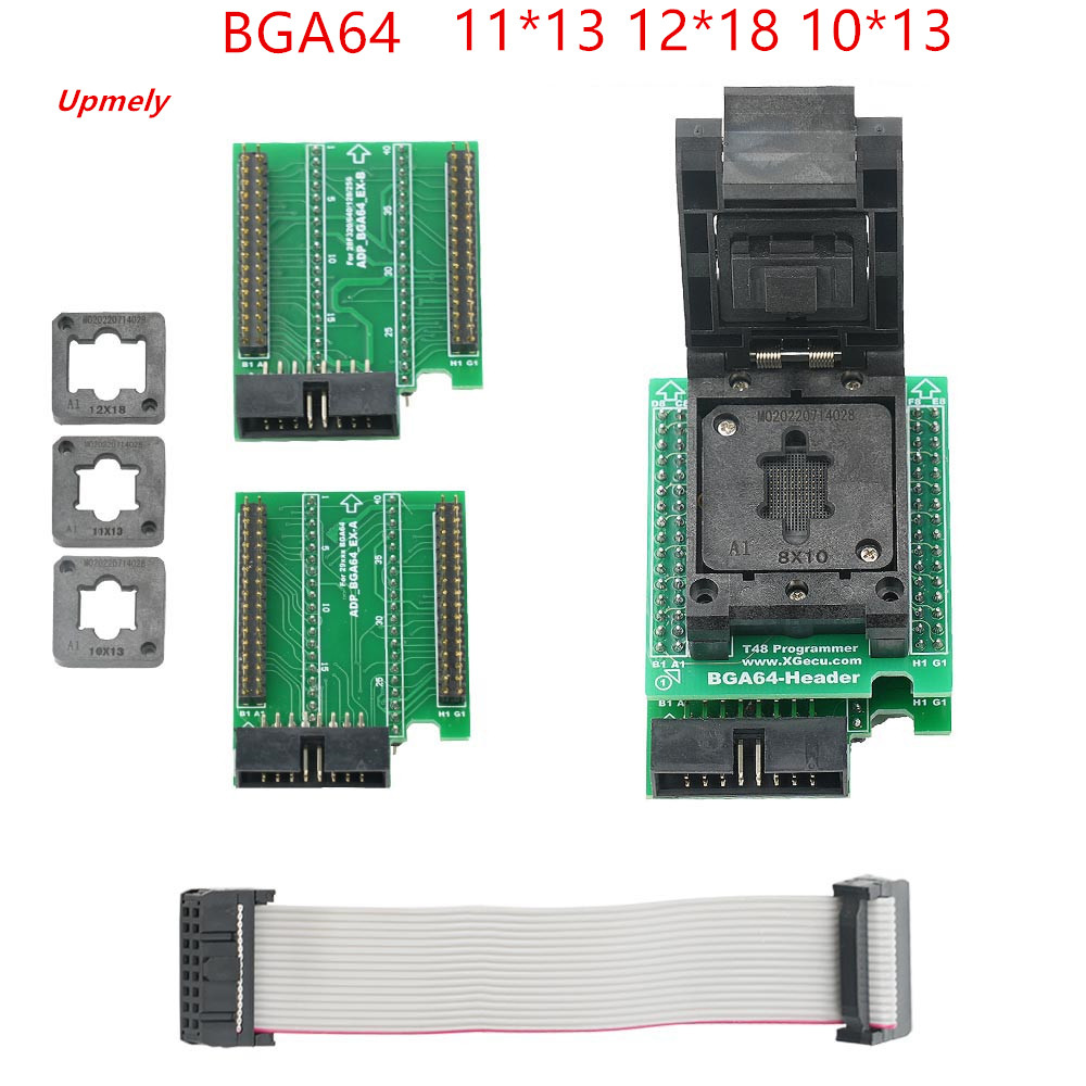 Jual Original BGA64 3in1 V2 Adapter IC Socket Dual Head Probe Holder ...