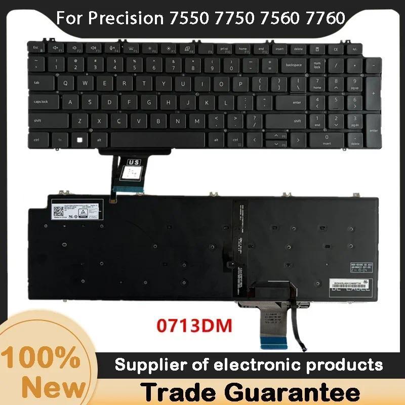 Jual New For Dell Precision 7550 7750 7560 7760 Backlit Keyboard 0713DM ...