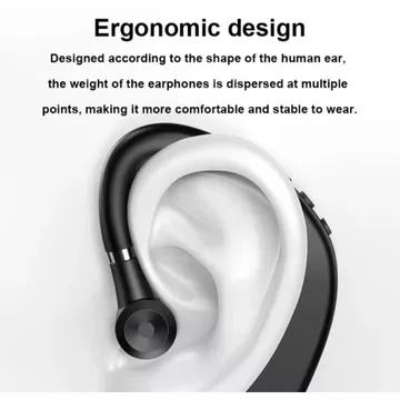 S109 TWS Bluetooth Earphone Single Ear HiFi Sound Wireless Headset Baterai Tahan Lama