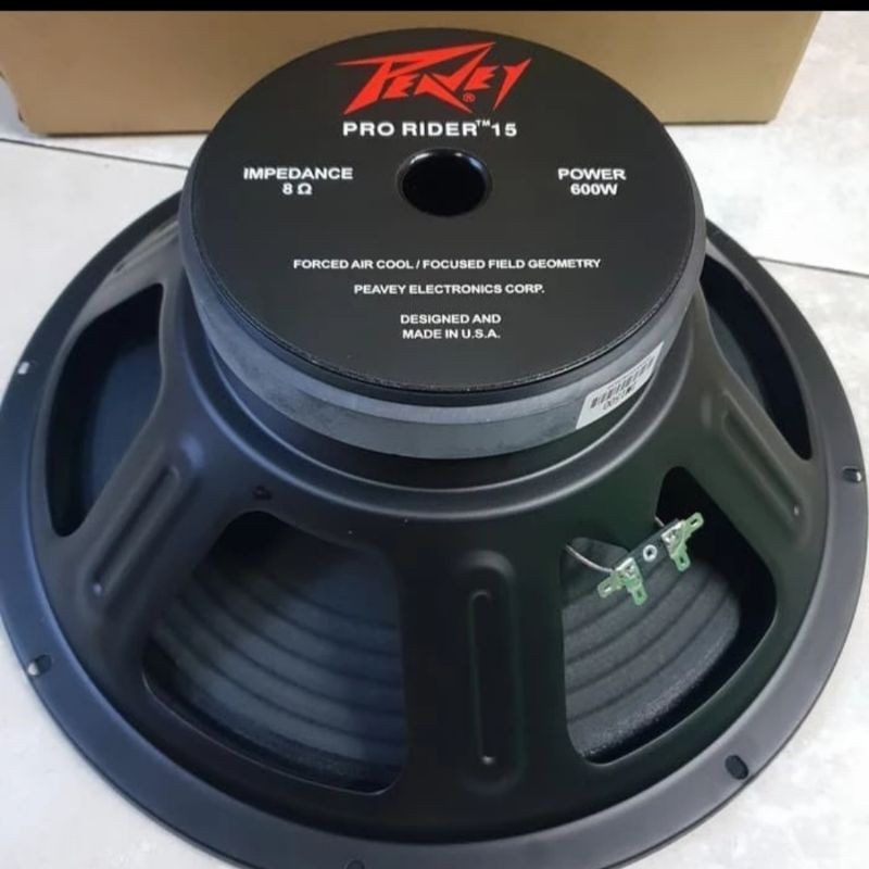 Jual SPEAKER KOMPONEN PEAVEY PRO RIDER 15 INCH 600 WATT-12 INCH 600 ...
