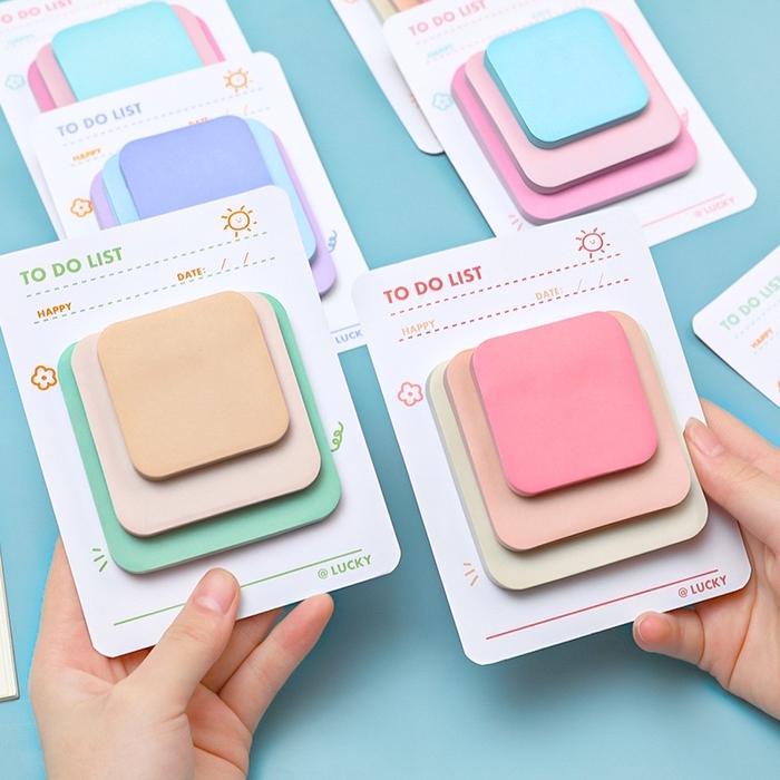 Jual 90 Lembar Memopad Sticky Note Notes Memo Tempel Korean Style ...