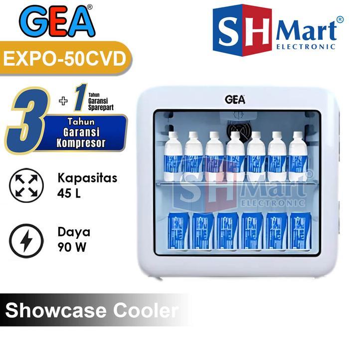 Jual Showcase Gea 45 Liter EXPO-50CVD / 95 Liter EXPO-90CVD Display ...