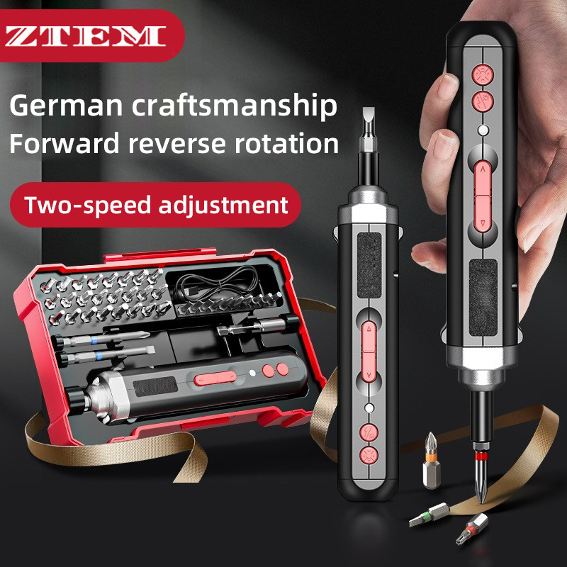 Jual Precision Electric Screwdriver Reargeable Household Mini Small ...