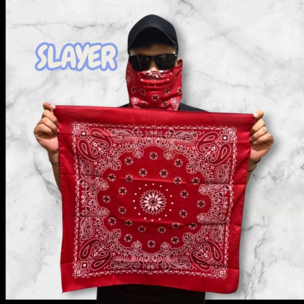 Jual Slayer Bandana Syal Multifungsi Slayer Slayer Batik Daisy ...