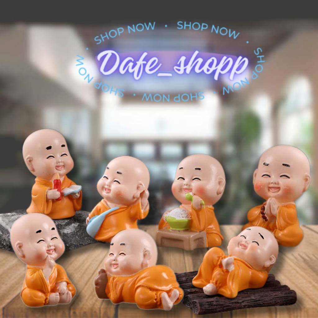 Jual DAFE - ORNAMEN MINIATUR BIKSU / PATUNG BUDDHA / IMUT / PAJANGAN ...