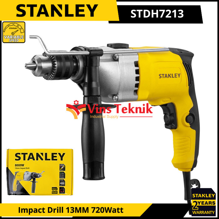 Jual STANLEY STDH7213 Percussion Hammer Drill 13mm Mesin Bor STDH 7213 ...