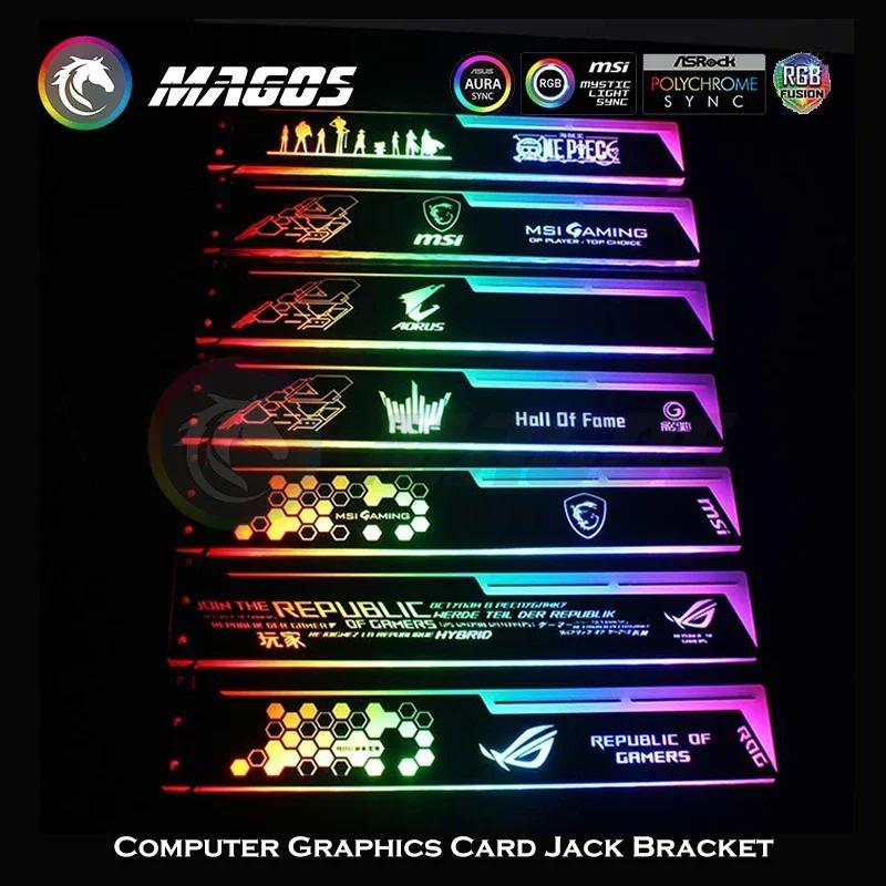 Jual Y GPU Bracket Holder & Graphics Card Support ASUS MSI AORUS ROG 5V ...