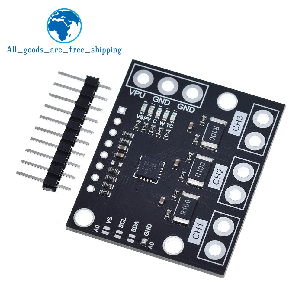 Jual INA3221 Trie-annel Module, High-Side Measurement, Shunt and Bus ...