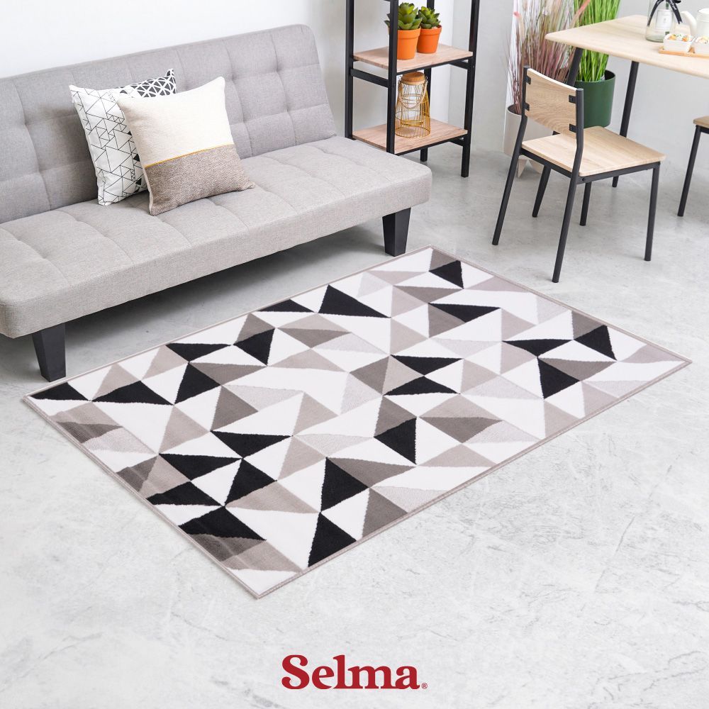 Jual Selma 120x170cm Bruce Karpet Memory - Abu-Abu- Muda Alas Lantai ...