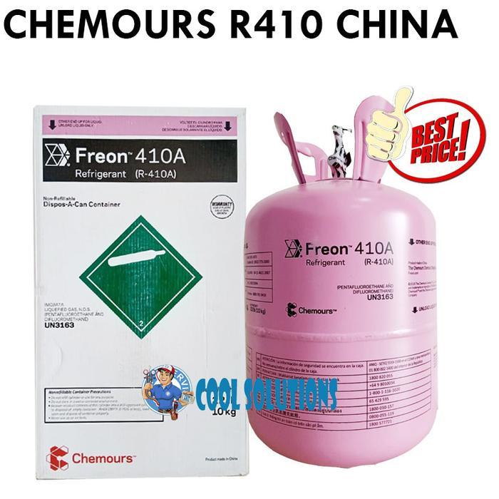 Jual CHEMOURS Freon R410A CHINA ASLI - 10 KG | Shopee Indonesia