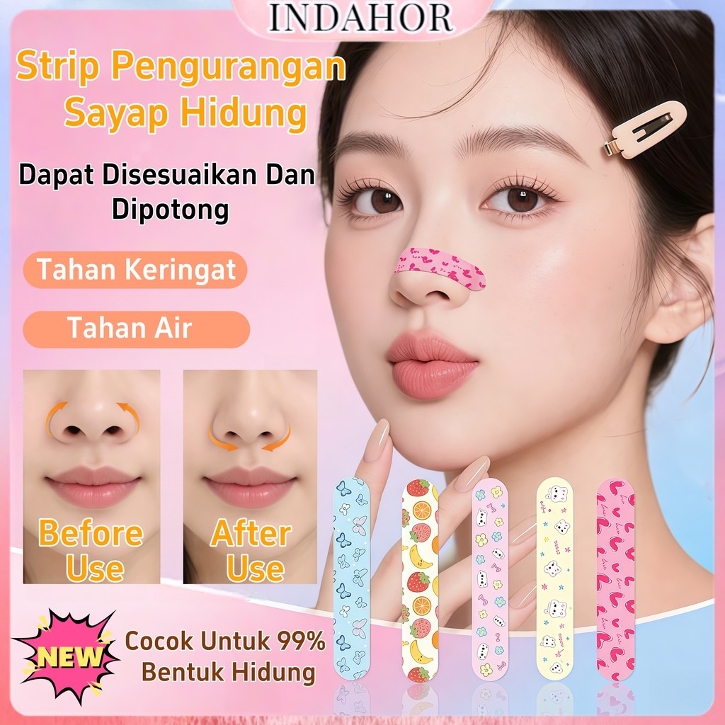 Jual INDAHOR Patch Nose Up Pembentuk Hidung Dapat Diatur Stiker Hidung ...