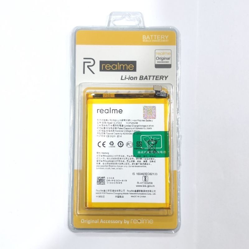 Jual BATERAI BATRE BATTERY REALME 3 RMX1821 RMX1825 BLP693 ORIGINAL For ...