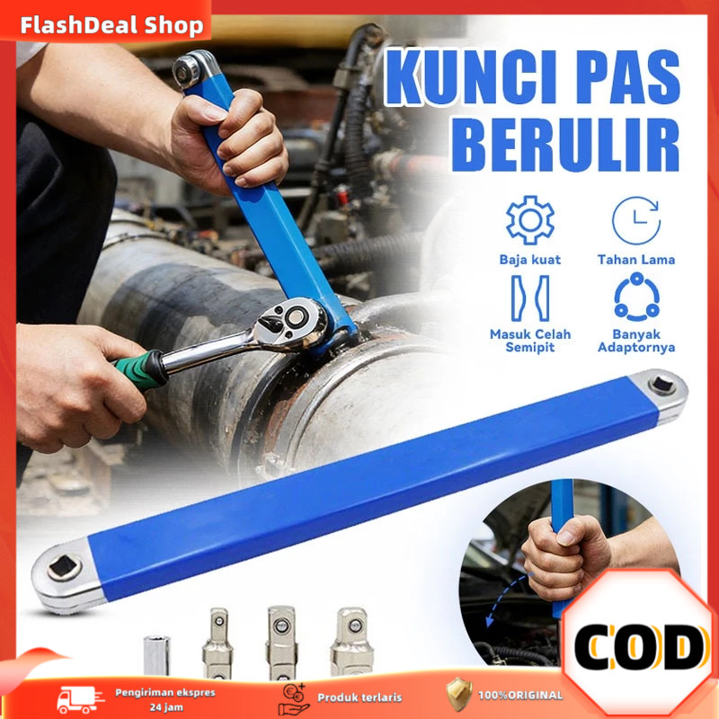 Jual COD 2026 Torque Wrench Extension, Ratchet Extension Bar, Offset ...