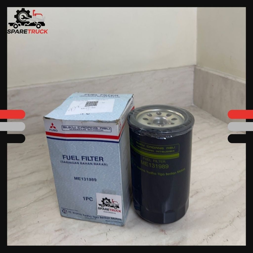 Jual SpareTruck Mitsubishi Fuel Filter ME131989 Spin On Mitsubishi Fuso ...