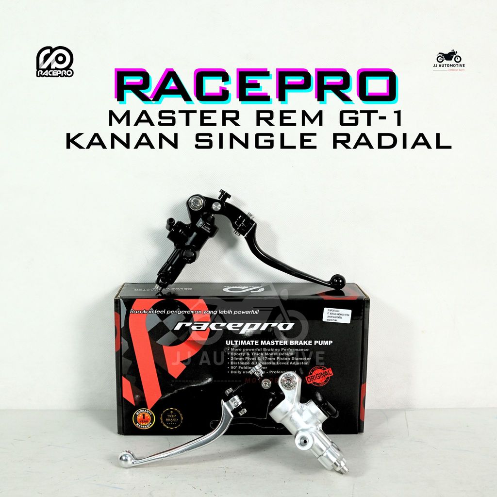 Jual Master Rem Racepro GT-1 17mm Handle Kopling Racepro GT-1 | Shopee ...