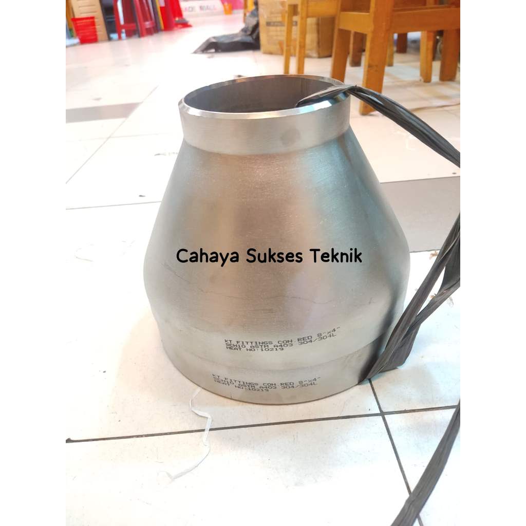 Jual Reducer Las SCH10 Stainless SS 304 2 1/2