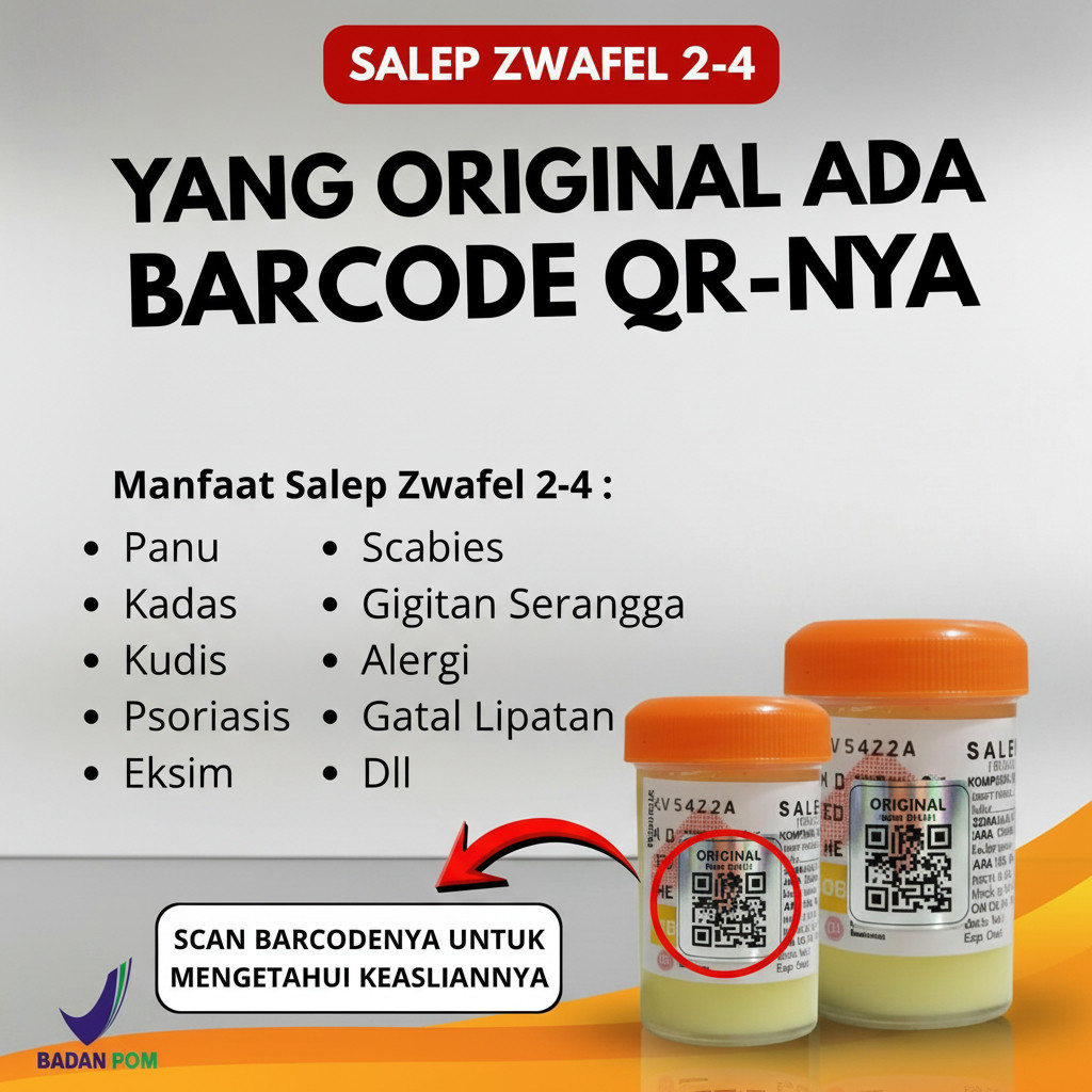 Jual Salep Zwafel 2-4 Asli QR Code BPOM - Obat Gatal Bintik Merah ...