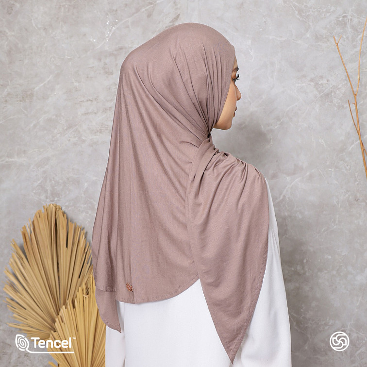 Samora Signature Hijab Instan Jilbab Segitiga Instan Serena TENCEL Series Antibacterial Breathable