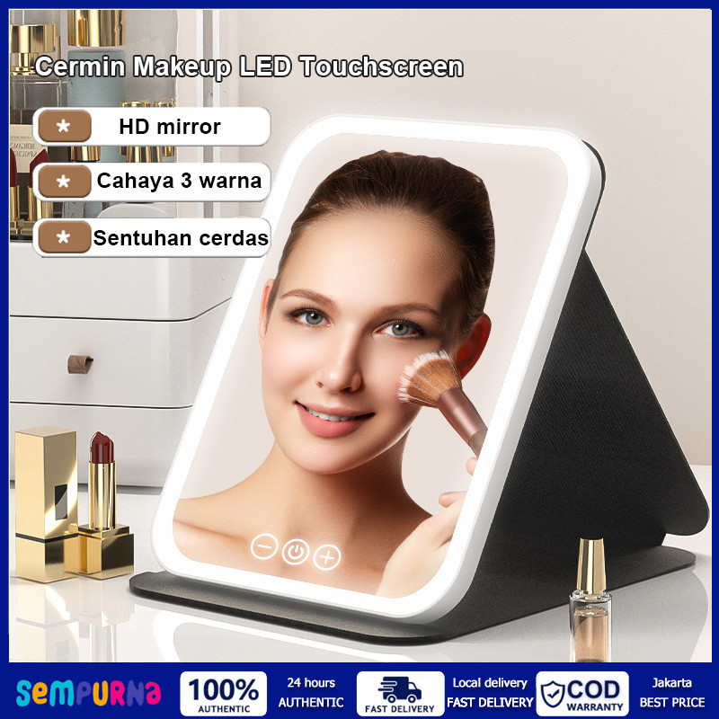 Jual Lampu Cermin Rias dengan Lampu LED 3 Jenis Lampu Portabel Isi ...