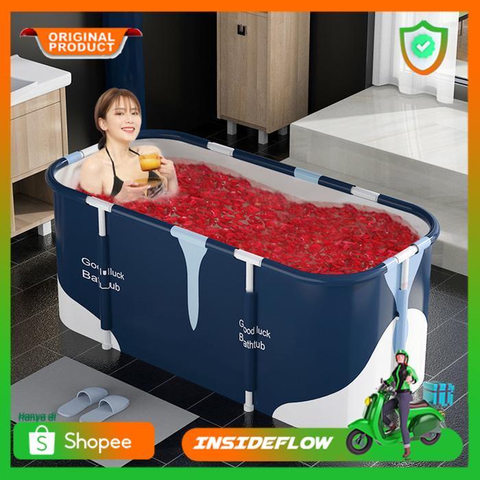 Jual Bak Mandi Kolam SPA Bathub Lipat Portable Besar Dewasa Baskom ...