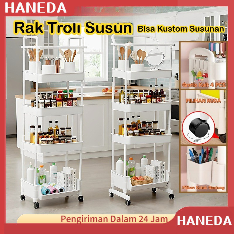 Jual HANEDA BESAR RAk Kustom Rak Plastik Rak Susun Serbaguna Rak sepatu ...