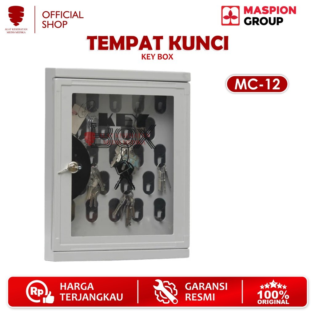 Jual Maspion MC-12 Exclusive Key Box Tempat Kotak Gantungan Dengan ...