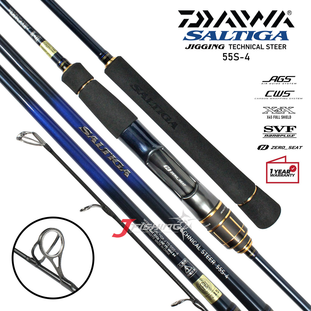 Jual Joran DAIWA SALTIGA J TS | 55S-3 55S-4 | Technical Steer