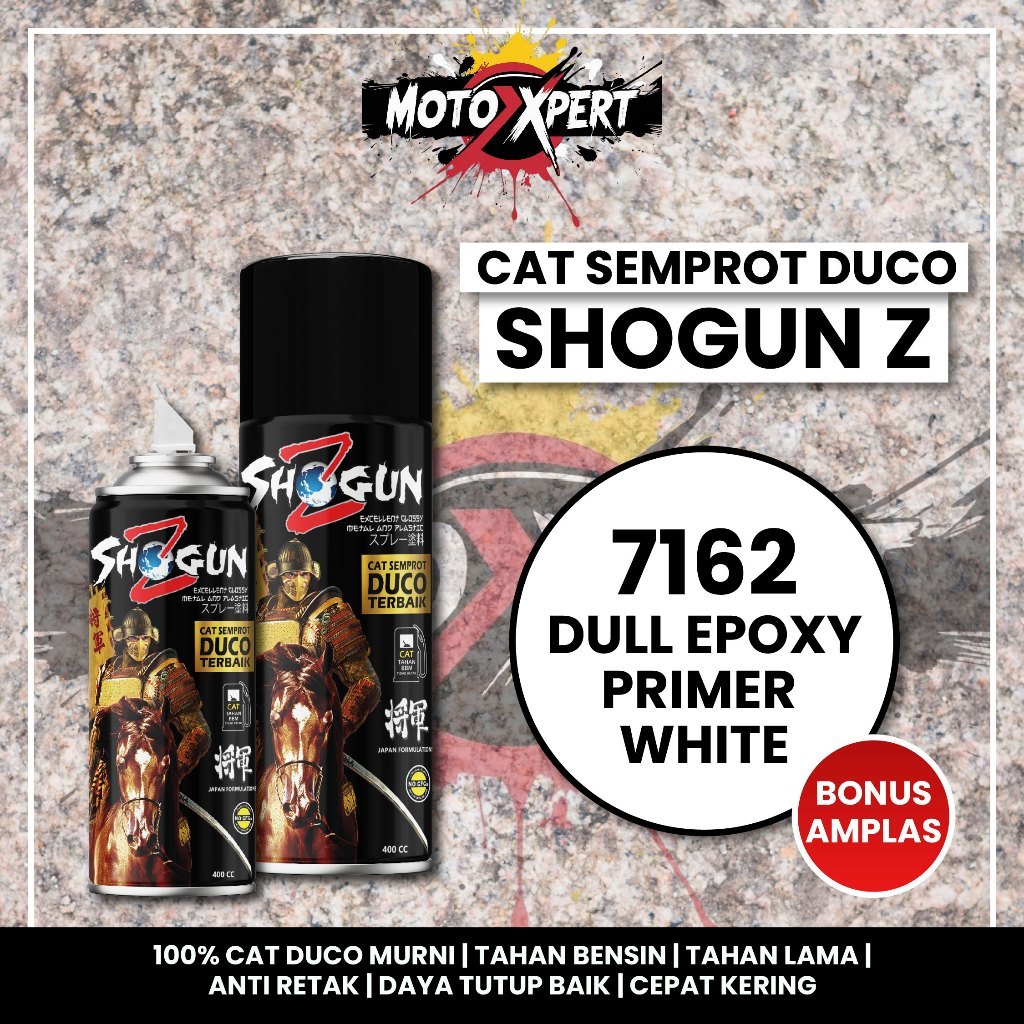 Jual Cat Semprot Duco Shogun Z Dull Epoxy Primer White 7162 400cc ...