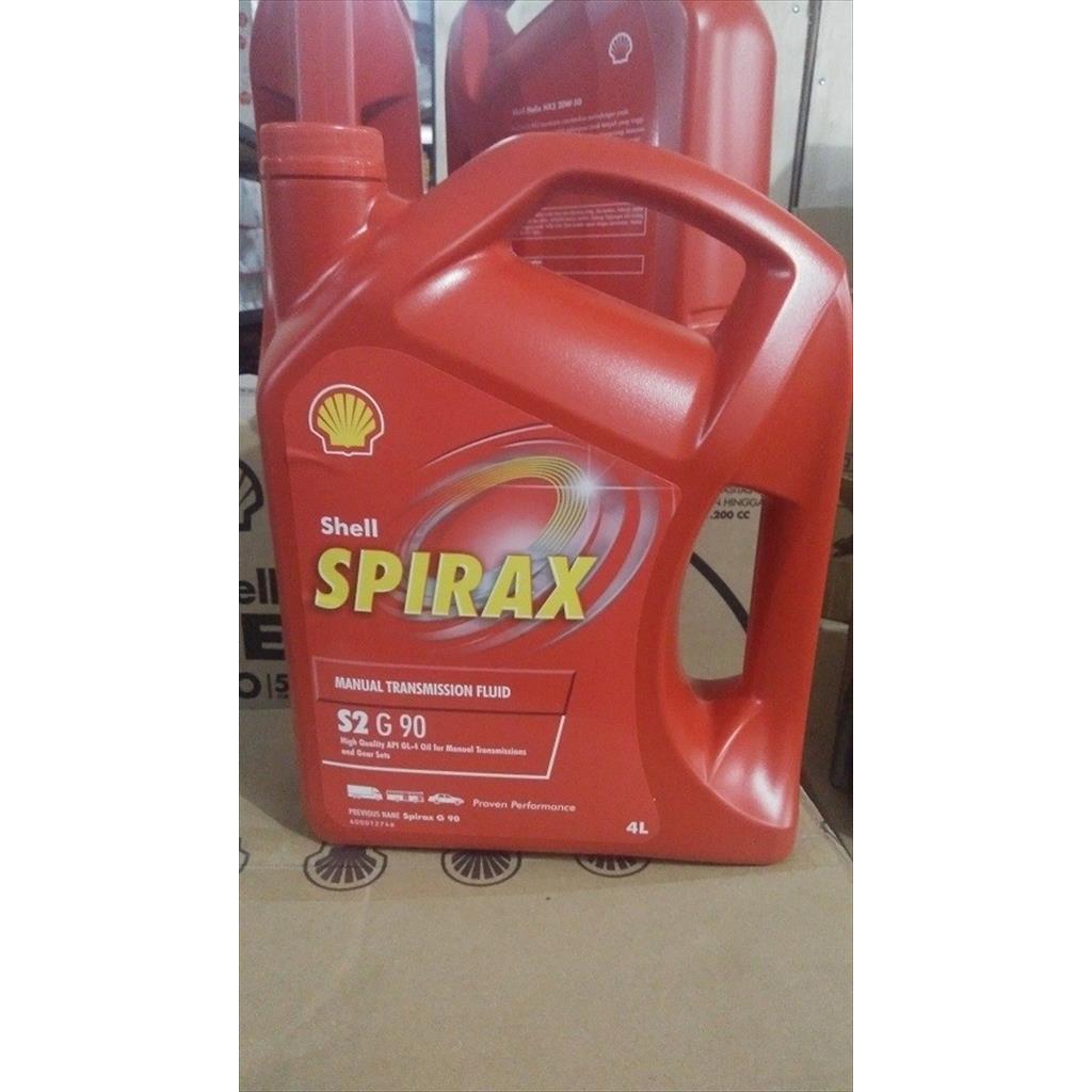 Jual Oli Manual Transmisi Gearbox Shell Spirax S2 G 80W-90 Original 4 ...