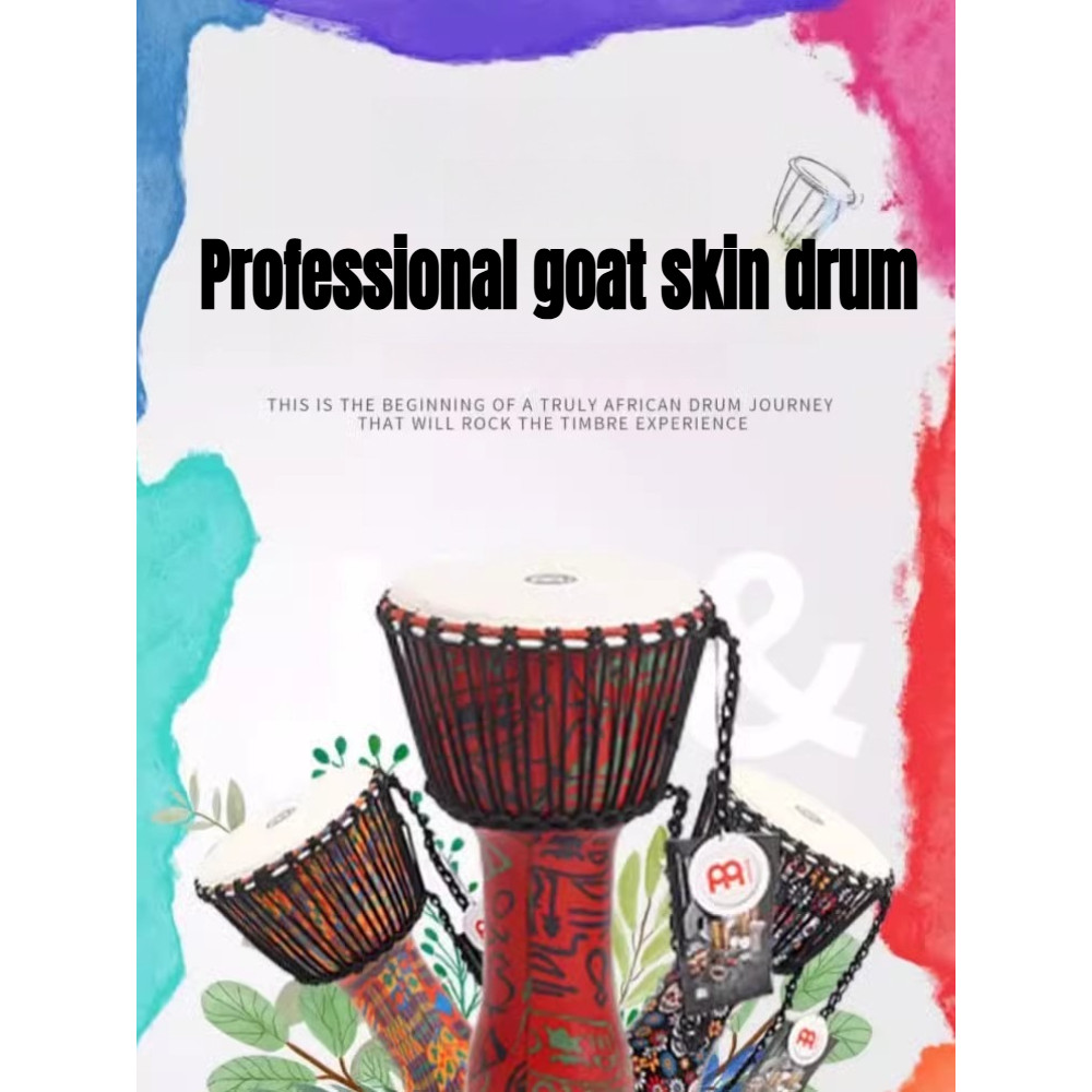 Jual Goat Skin African Drum Pvc Beginner Children Hand Beat Drum ...
