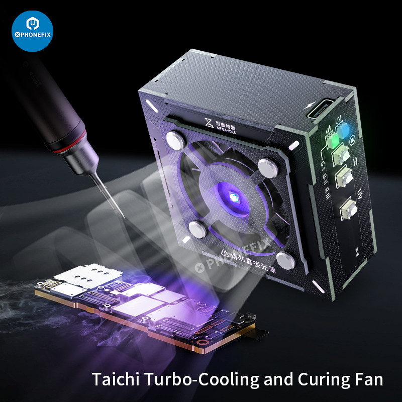 Jual Qianli MEGA-IDEA 3W Turbo Cooling Curing Fan Motherboard ip Repair ...
