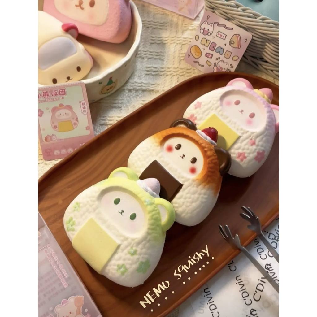 Jual Squishy Licensed Onigiri Rice Cat Nemo Squishy Original Super ...