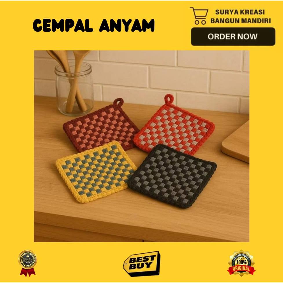 Jual CEMPAL ANTI PANAS (SATUAN) - CEMPAL PENAHAN PANAS - TATAKAN PANCI ...