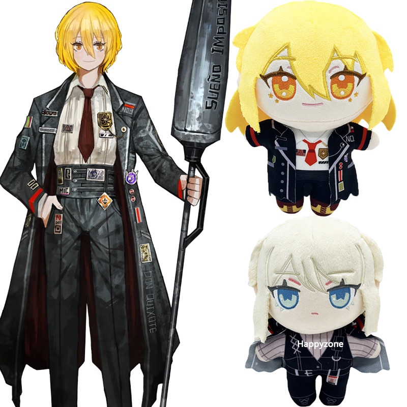 Jual 20cm Game Limbus Company Plush Toy Don Quixote Faust Stuffed Doll ...
