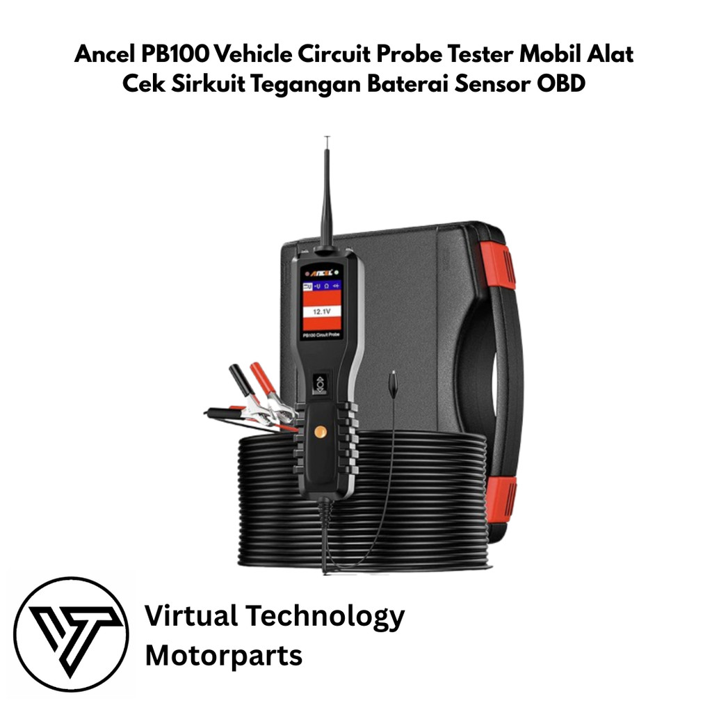 Jual Ancel PB100 Vehicle Circuit Probe Tester Mobil Alat Cek Sirkuit ...