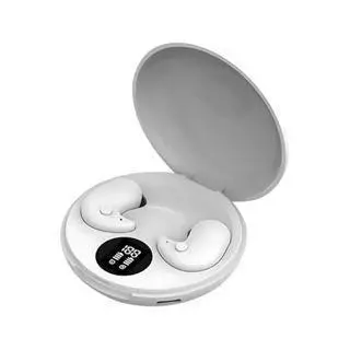 X55 TWS Bluetooth Earphone Invisible Wireless Earbuds LED Display Suara Jernih Desain Unik