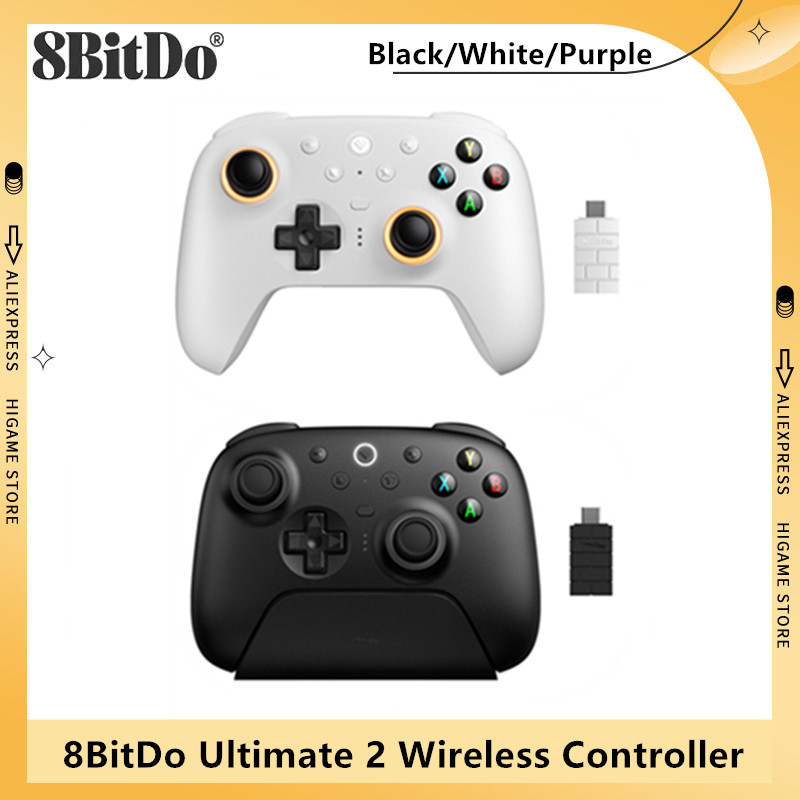 Jual 8BitDo Ultimate 2 Wireless Controller TMR Joysticks Update, Hall ...