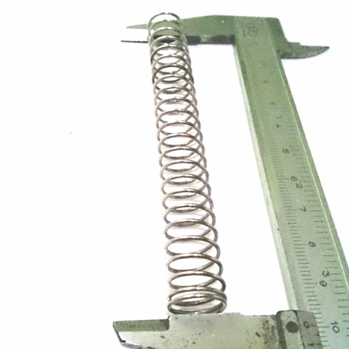 Jual PER SPRING STAINLES PANJANG 10CM | Shopee Indonesia