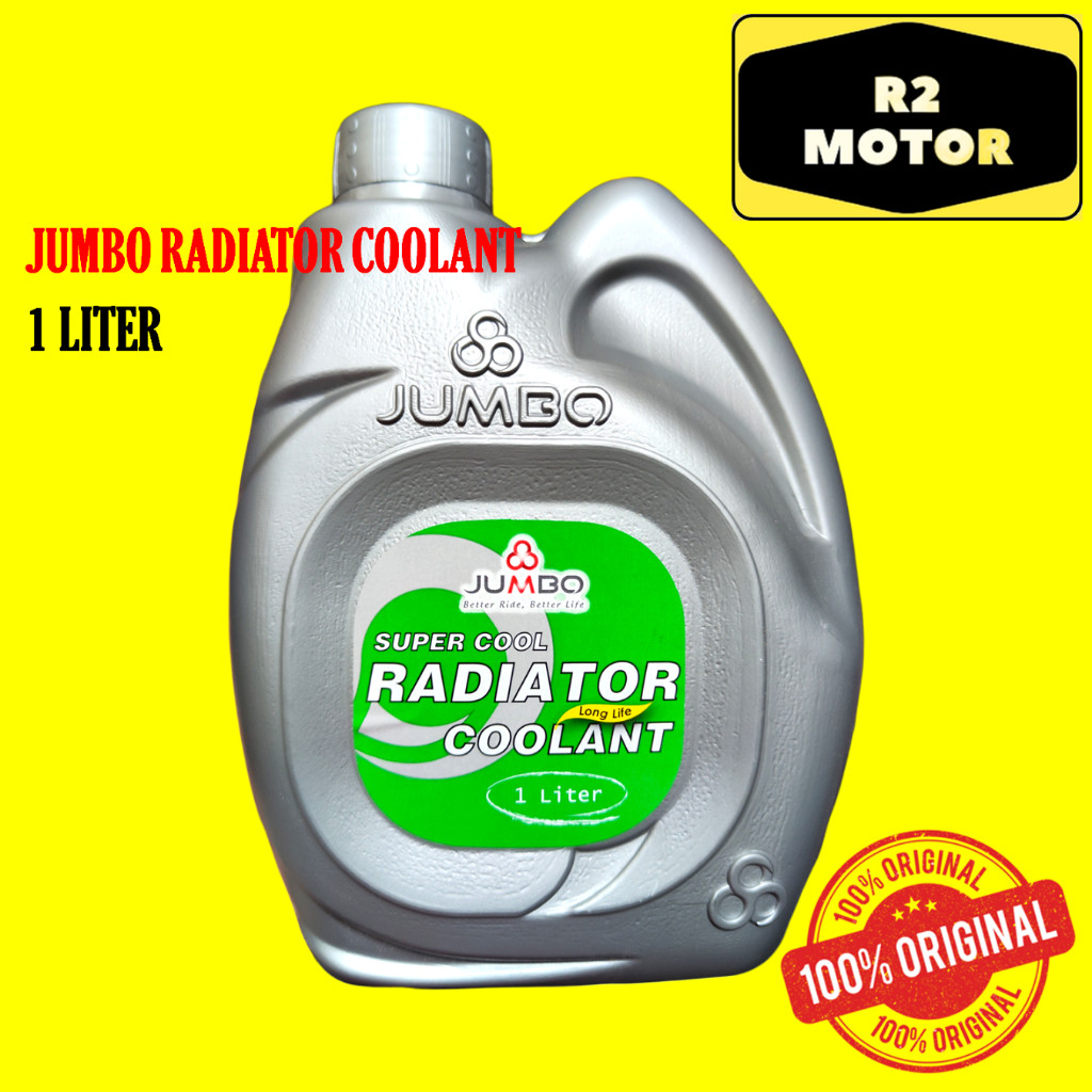 Jual JUMBO AIR RADIATOR RADIATOR COOLANT 1L 1000ML ORIGINAL | Shopee ...