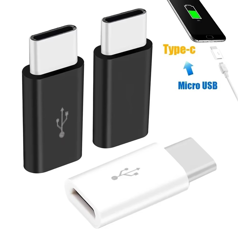 Jual 1/10PCS Micro USB Female To Type C Male Adapter for Android Huawei ...