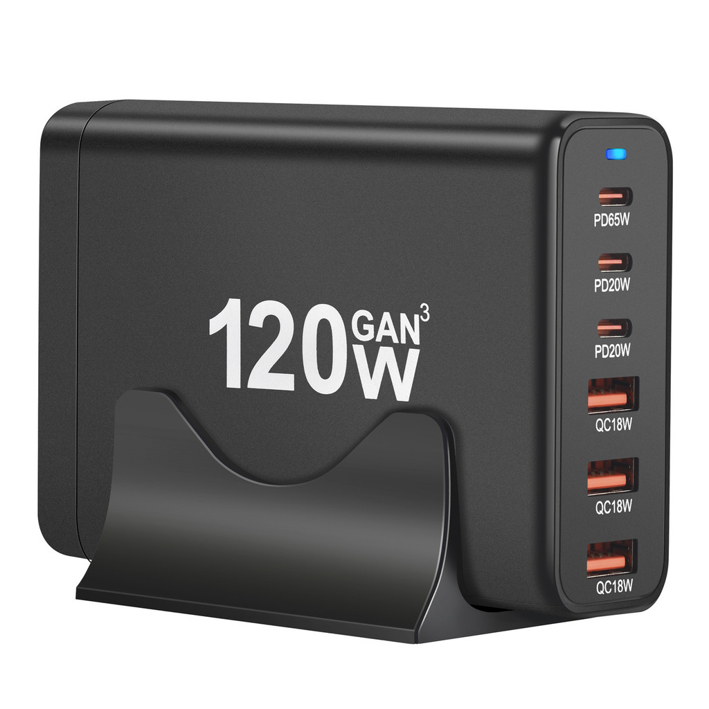 Jual Gan 120W arger USB Type C PD arger 6 Ports Quick arge 3.0 USB Type ...