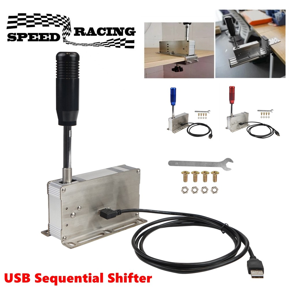 Jual PC USB Sequential Shifter Gear Shifter For Logitech G25 G27 G29 ...