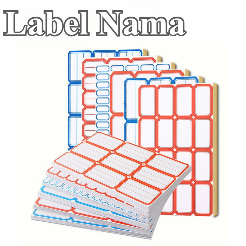 Jual 50 Lembar x 24 Label Warna - Paket 1200 Stiker Kode Warna Biru ...