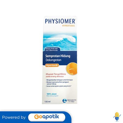 Jual Physiomer Hypertonic Semprot Hidung Hipertonic 135 Ml | Shopee ...