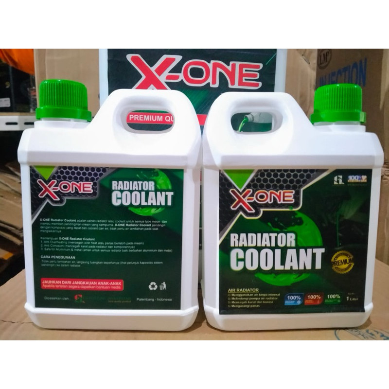 Jual Air Radiator Coolant X-One 1L | Shopee Indonesia