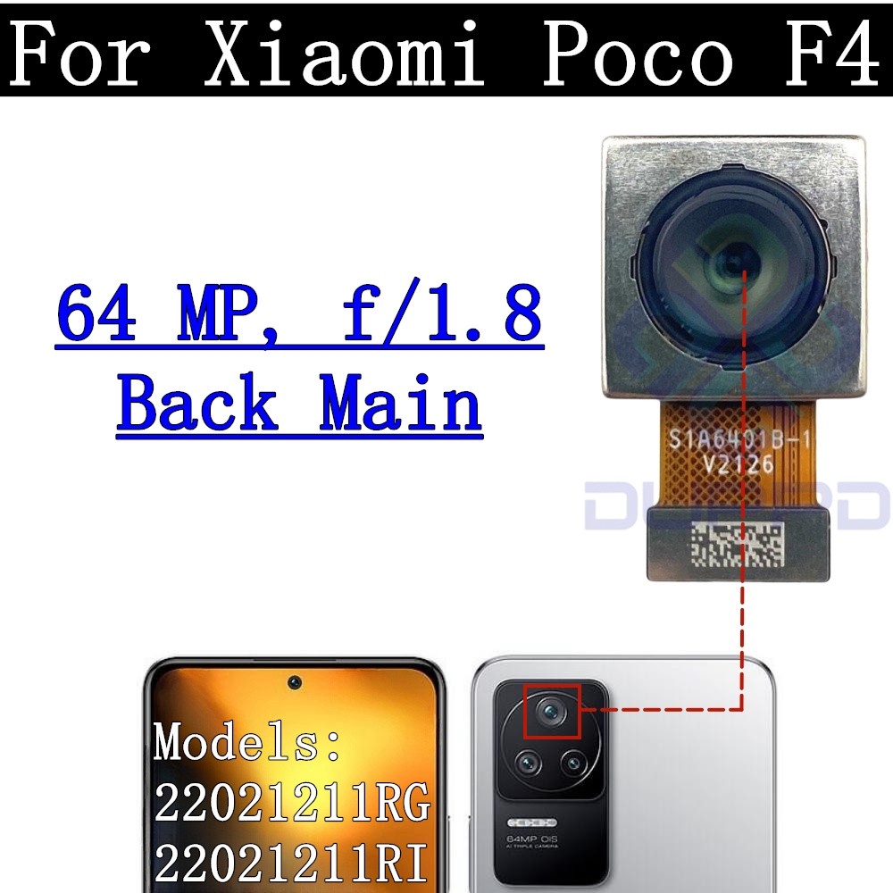 Jual Front Backside Rear Camera For Xiaomi Poco F3 F4 GT F5 Pro F2Pro ...